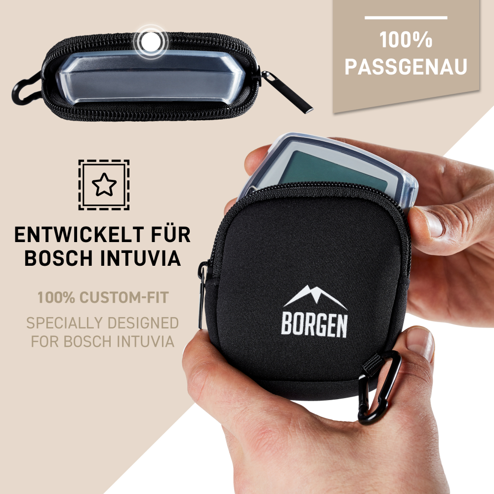 Borgen Displayschutz für Bosch E-Bike Display INTUVIA