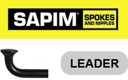 SAPIM LEADER 340 mm, OHNE Gewinde, schwarz