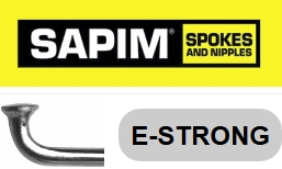 SAPIM E-STRONG 13G / 310 mm, 2,6 auf 2,3 mm, silber,