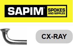 SAPIM  CX-Ray 232 mm, silber