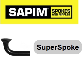 SAPIM  SuperSpoke 234 mm, schwarz